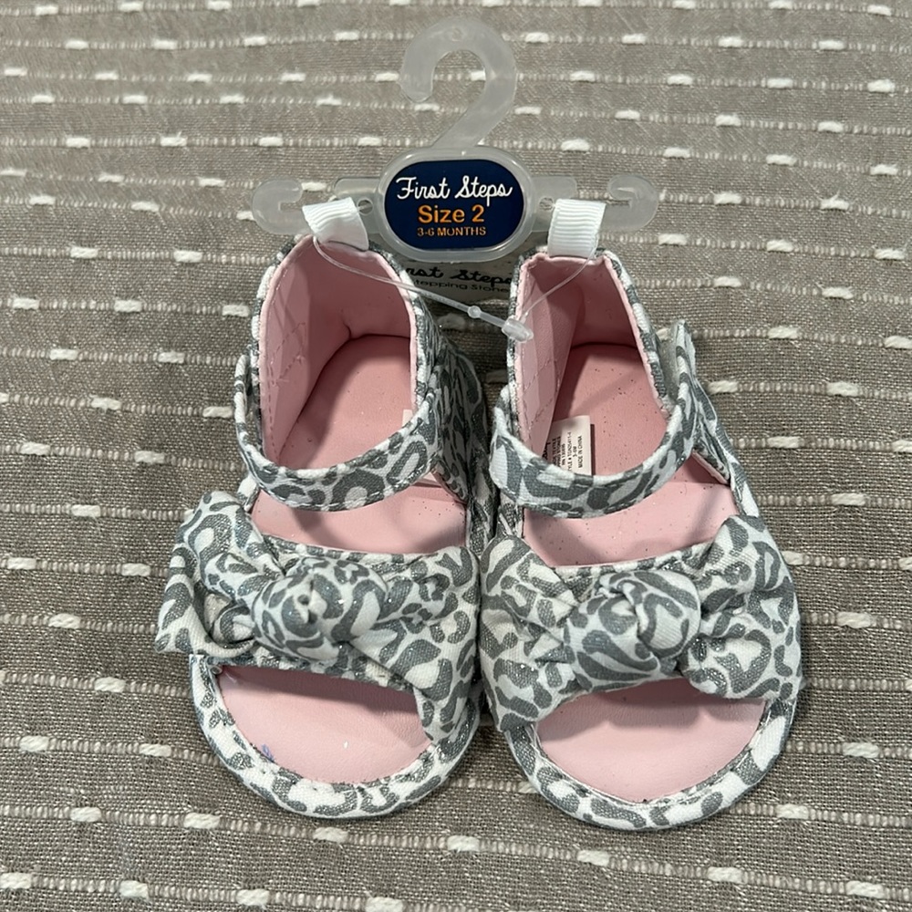 Baby Leopard Print Sandals